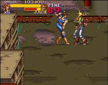 une photo d'Ã©cran de Final Fight 2 sur Nintendo Super Nes